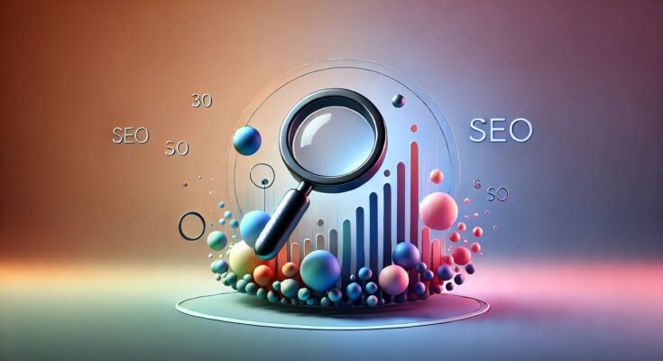 A strategic guide to modern SEO, covering content development, keyword optimization, and backlink building for online growth.